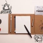 tập giấy trắng | the bunch of white papers